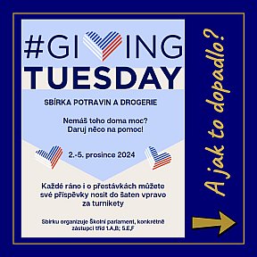 Giving Tuesday - Potravinová sbírka_2024